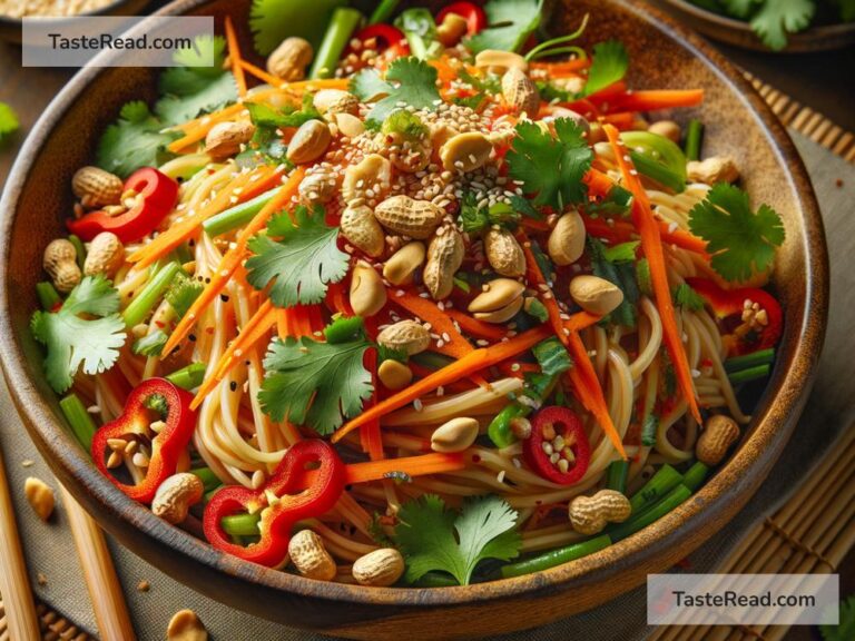 How to Create a Vibrant, Nutty Thai Peanut Noodle Salad
