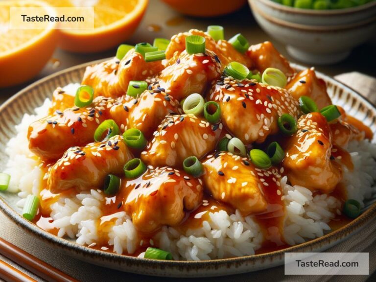 how to create a zesty orange chicken
