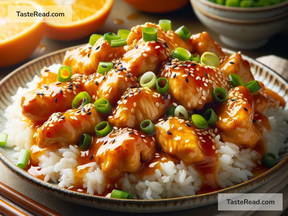how to create a zesty orange chicken