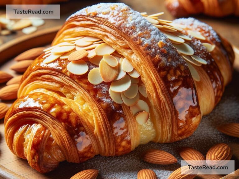 How to create buttery almond croissant