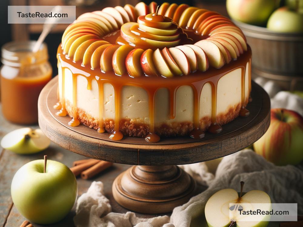 How to create buttery caramel apple cheesecake