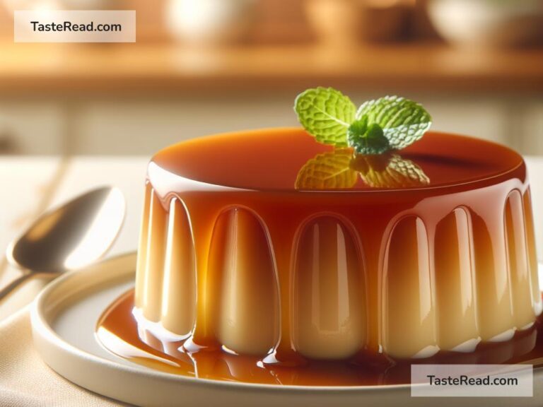 How to create buttery caramel flan