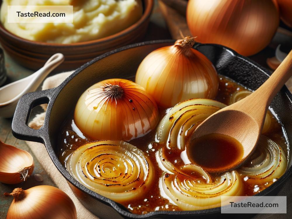 How to create buttery caramelized onion gravy