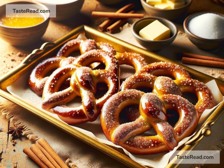 How to create buttery cinnamon sugar pretzels