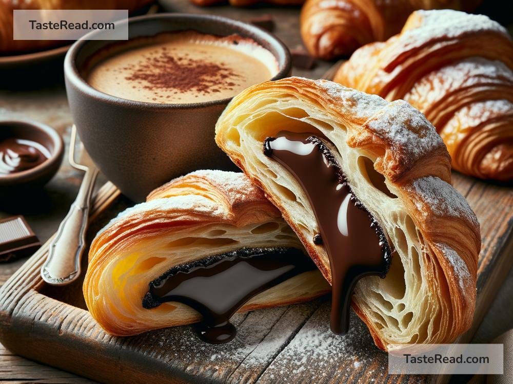 How to create buttery flaky croissants with chocolate filling