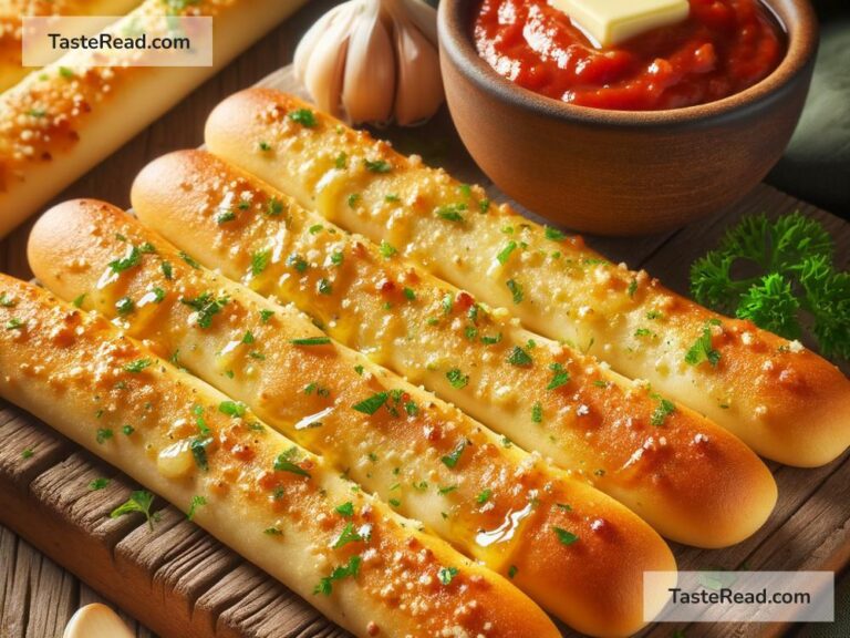 How to create buttery garlic breadsticks