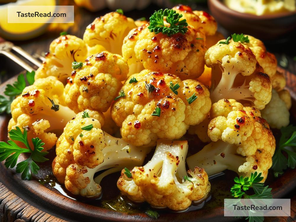 How to create buttery garlic herb roasted cauliflower