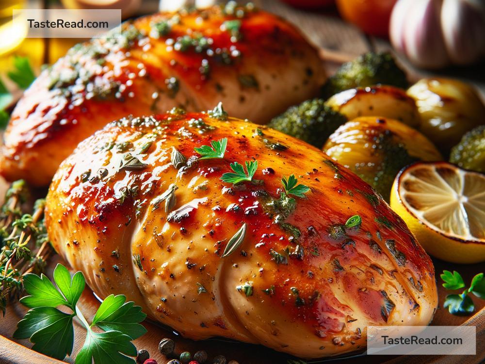 How to create buttery garlic herb roasted chicken breast