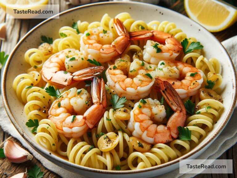 How to create buttery garlic herb shrimp scampi