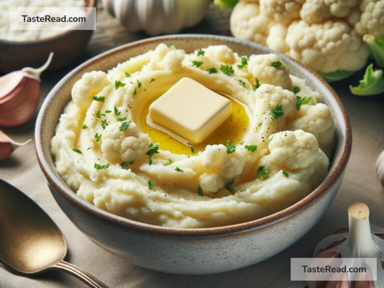 How to create buttery garlic mashed cauliflower