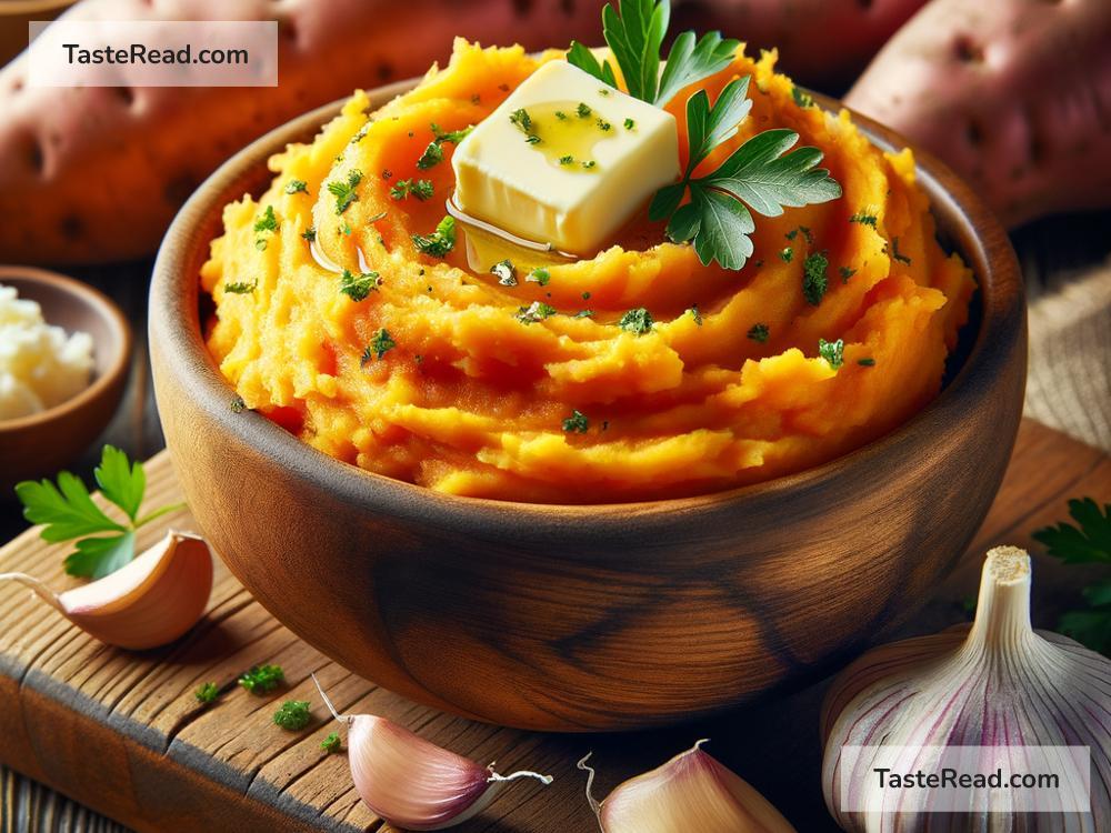 How to create buttery garlic mashed sweet potatoes