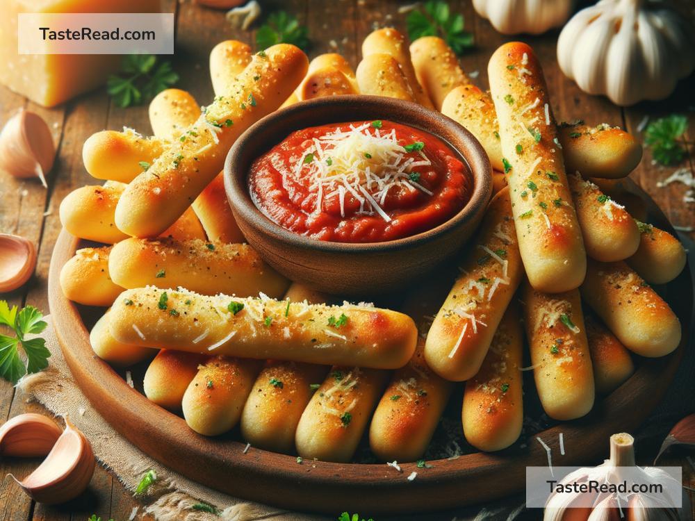 How to create buttery garlic Parmesan breadsticks