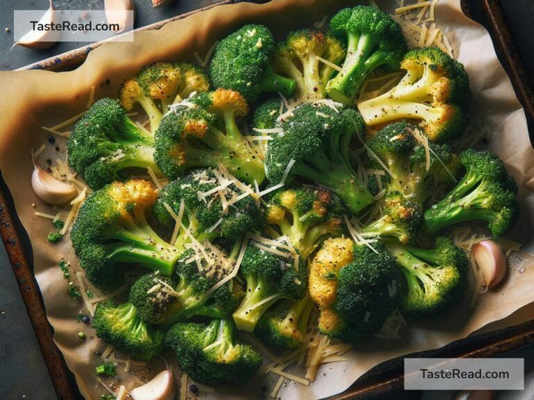 How to create buttery garlic Parmesan roasted broccoli