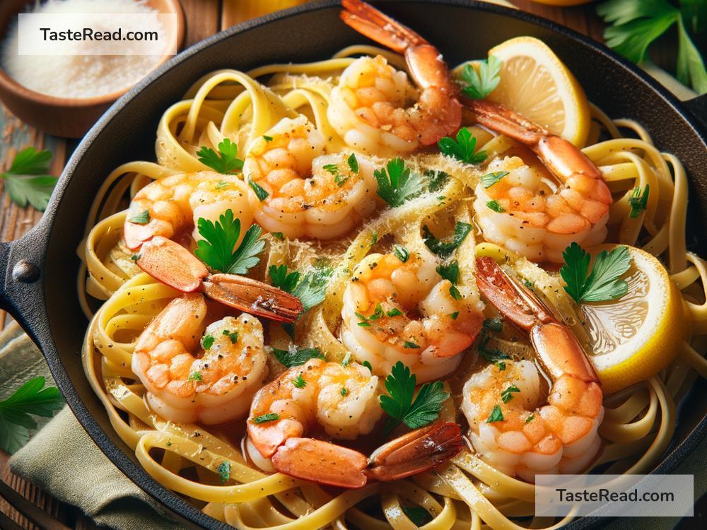 How to create buttery garlic shrimp scampi