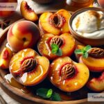 How to create buttery honey cinnamon roasted peaches