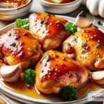 How to create buttery honey garlic chicken thighs