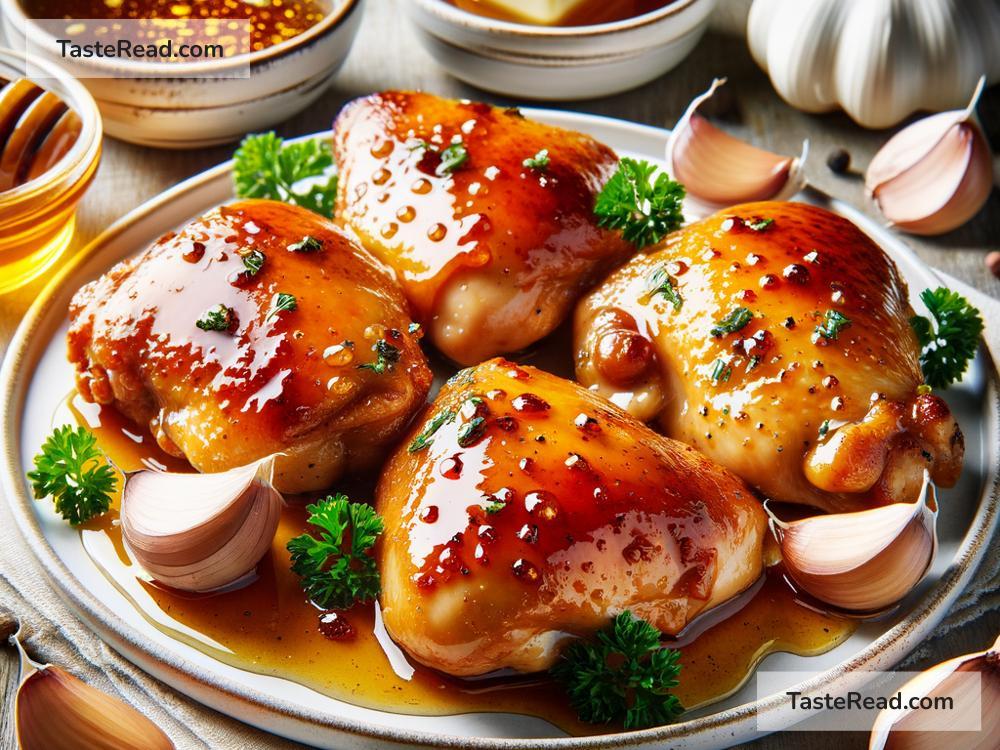 How to create buttery honey garlic chicken thighs