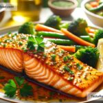 How to create buttery honey glazed salmon fillets
