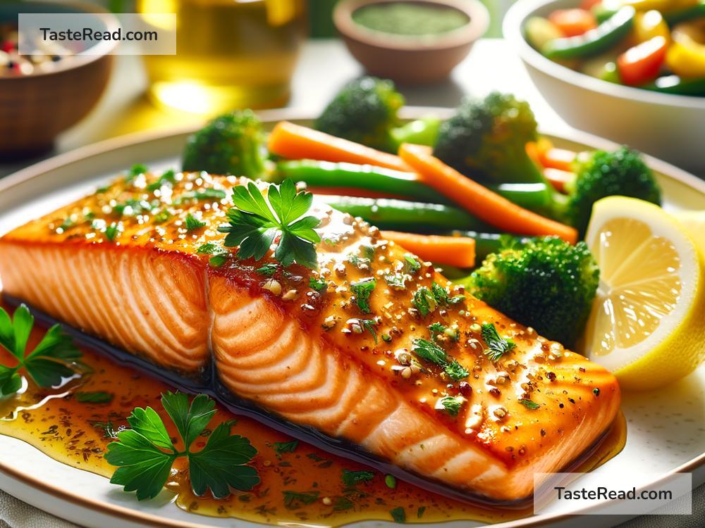 How to create buttery honey glazed salmon fillets