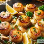 How to create buttery lemon garlic scallops