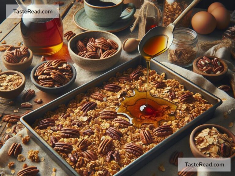 How to create buttery maple pecan granola