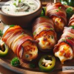 How to create cheesy bacon-wrapped jalapeño poppers