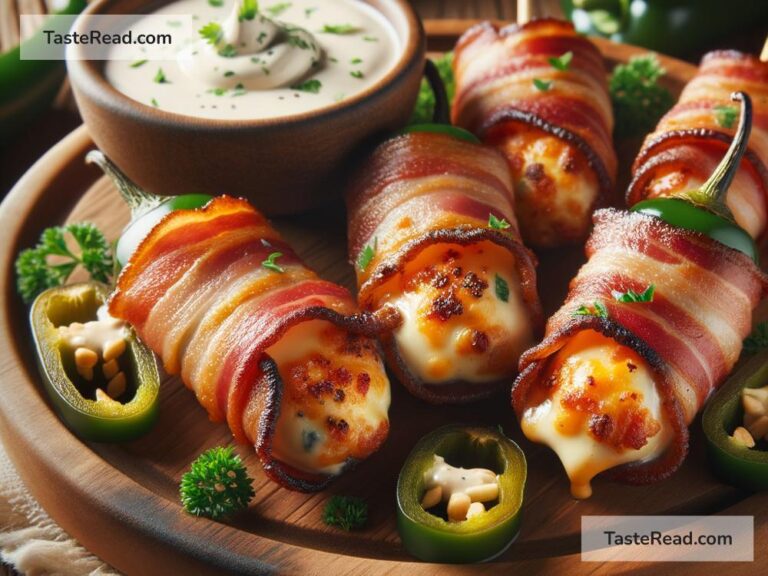 How to create cheesy bacon-wrapped jalapeño poppers
