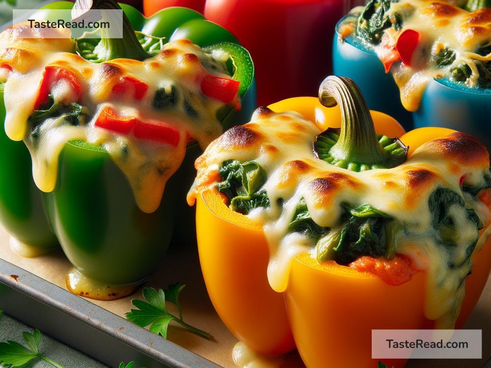 How to create cheesy baked spinach artichoke stuffed peppers