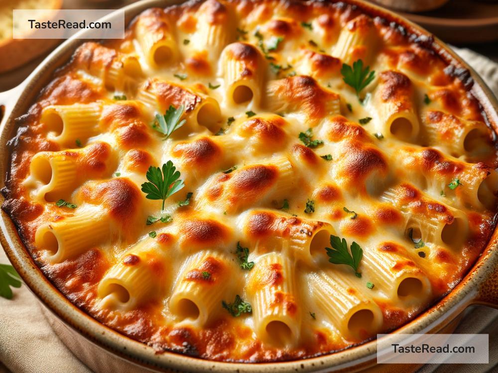 How to create cheesy baked ziti casserole