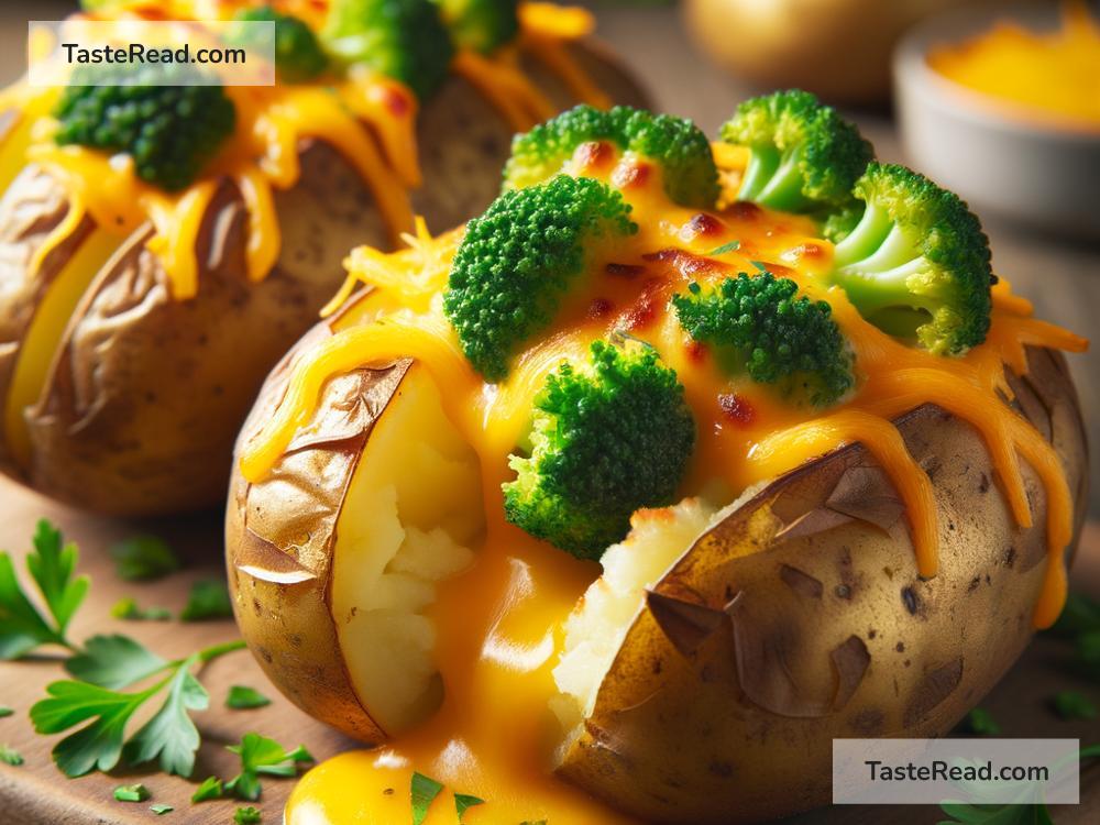 How to create cheesy broccoli and cheddar stuffed potatoes