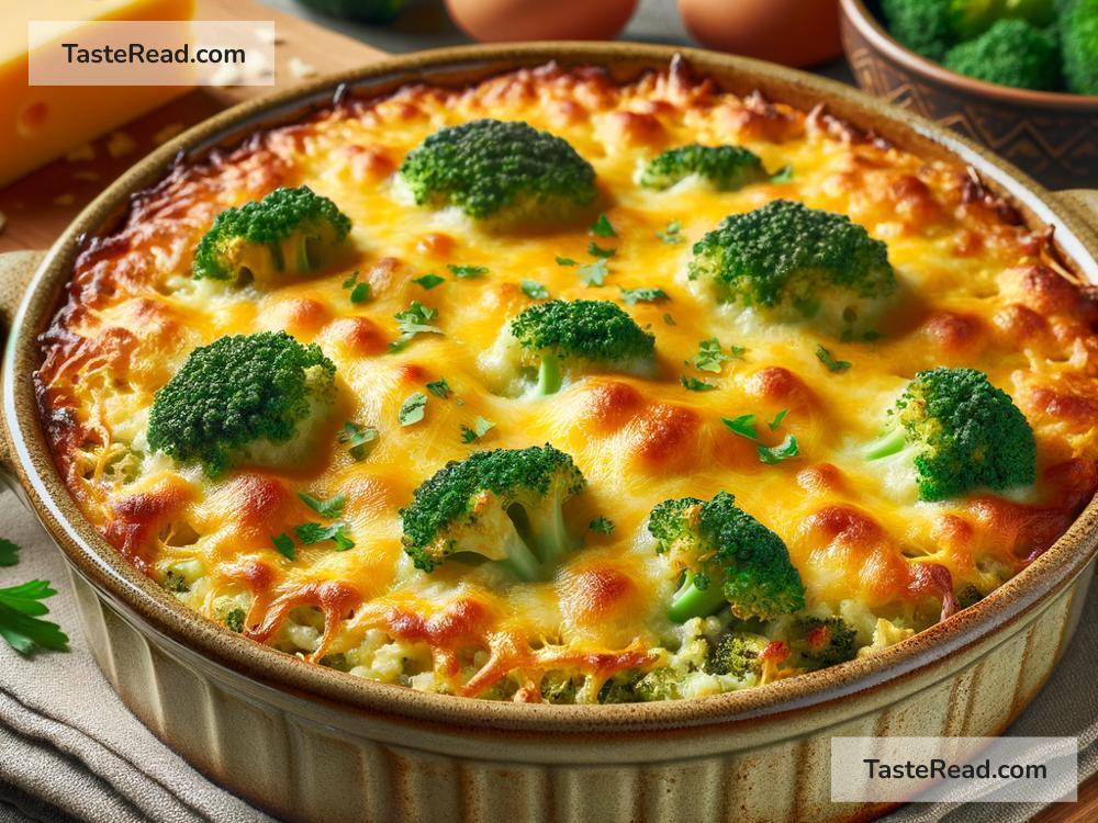 How to create cheesy broccoli rice casserole