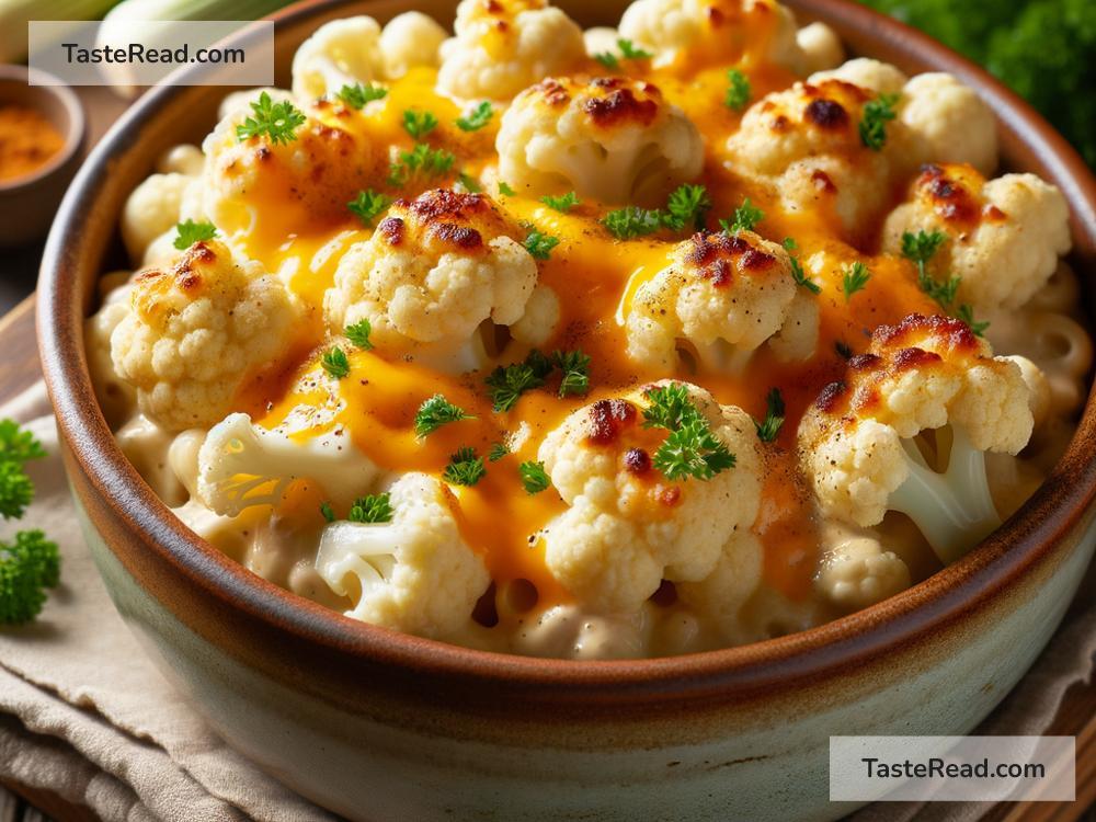 How to create cheesy cauliflower mac and cheese