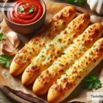 How to create cheesy garlic breadsticks