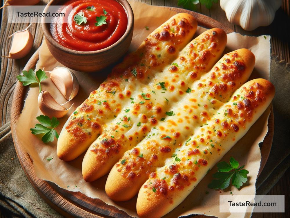 How to create cheesy garlic breadsticks