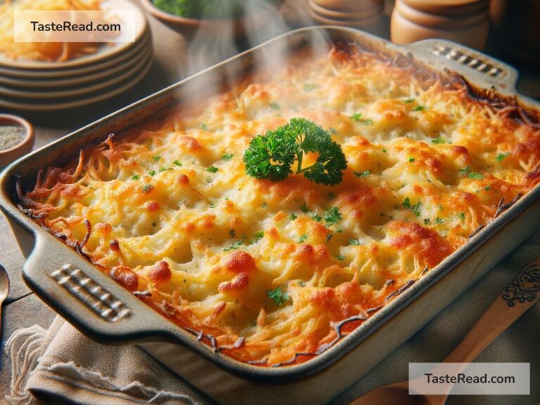 How to create cheesy hash brown casserole