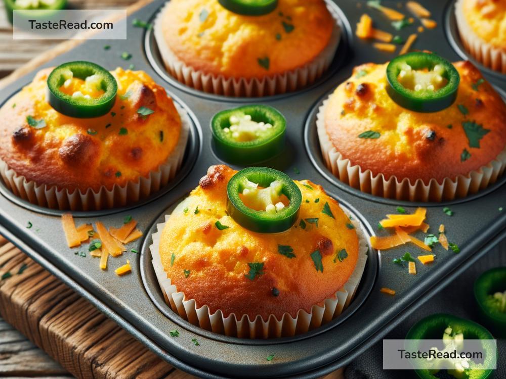 How to create cheesy jalapeño cheddar cornbread muffins