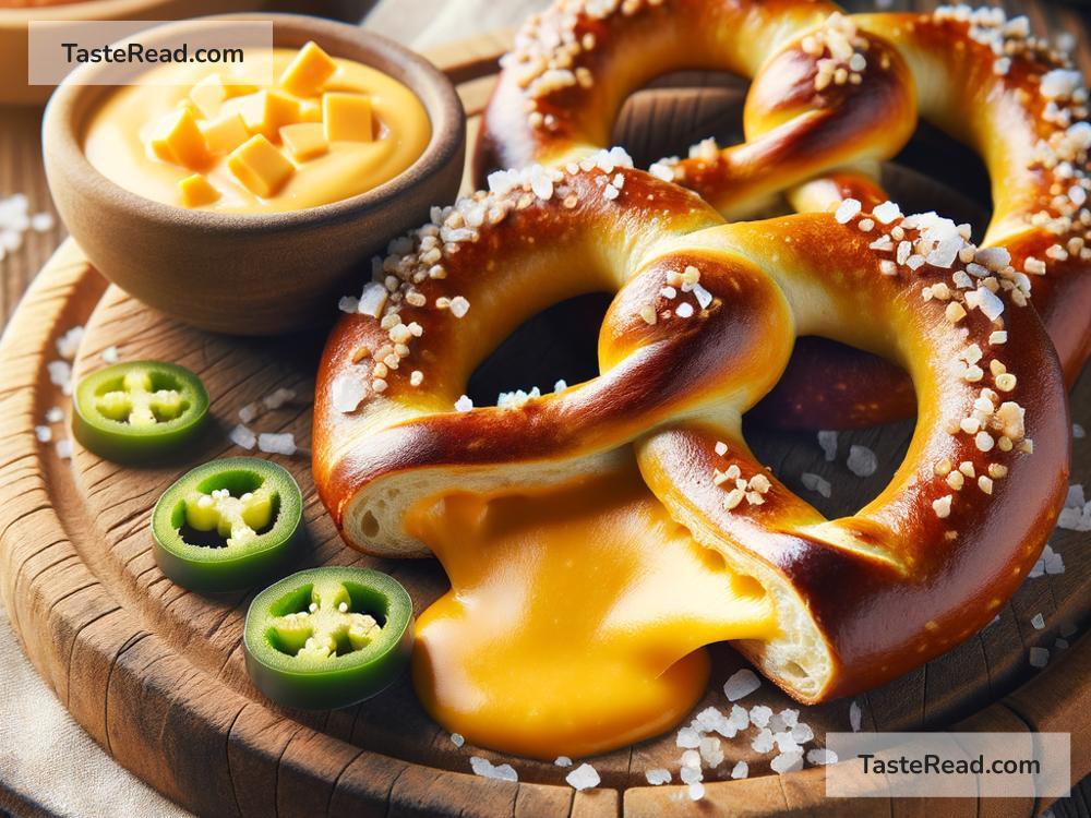 How to create cheesy jalapeño cheddar stuffed pretzels