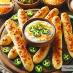 How to create cheesy jalapeño popper breadsticks