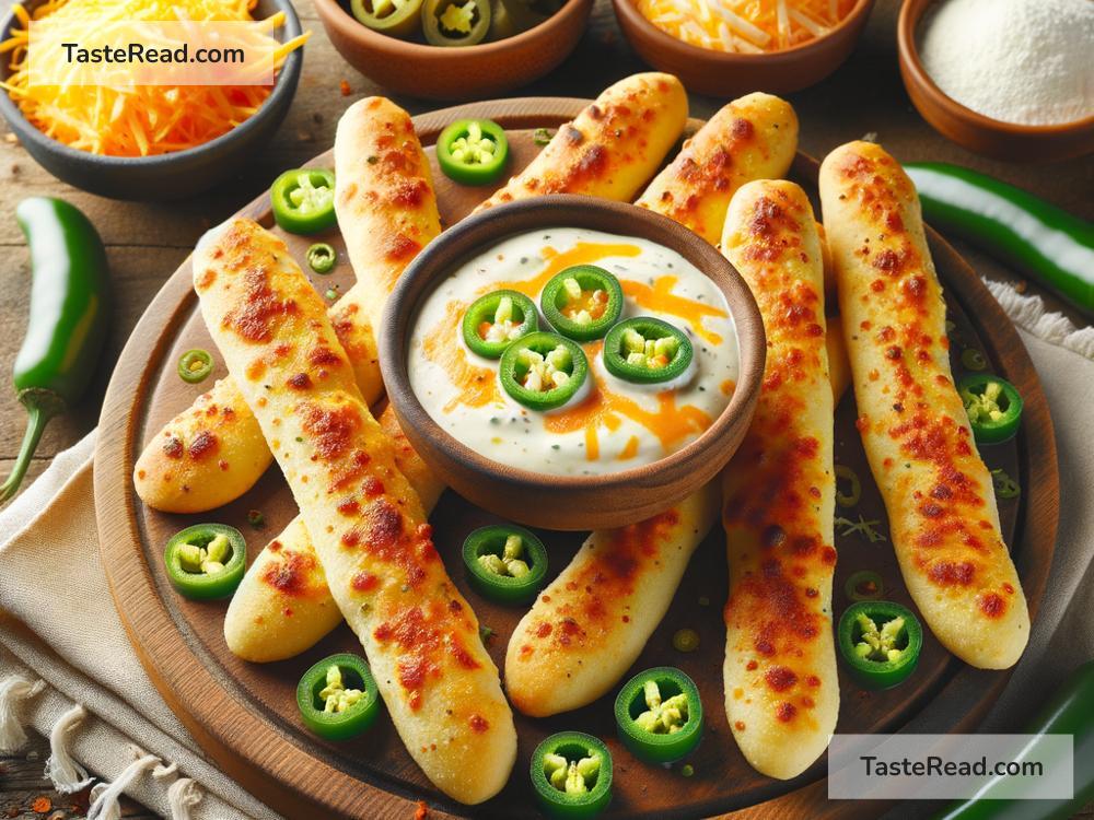 How to create cheesy jalapeño popper breadsticks