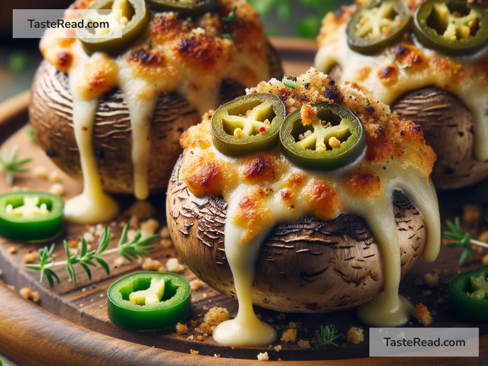 How to create cheesy jalapeño popper stuffed mushrooms