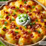 How to create cheesy loaded baked potato casserole
