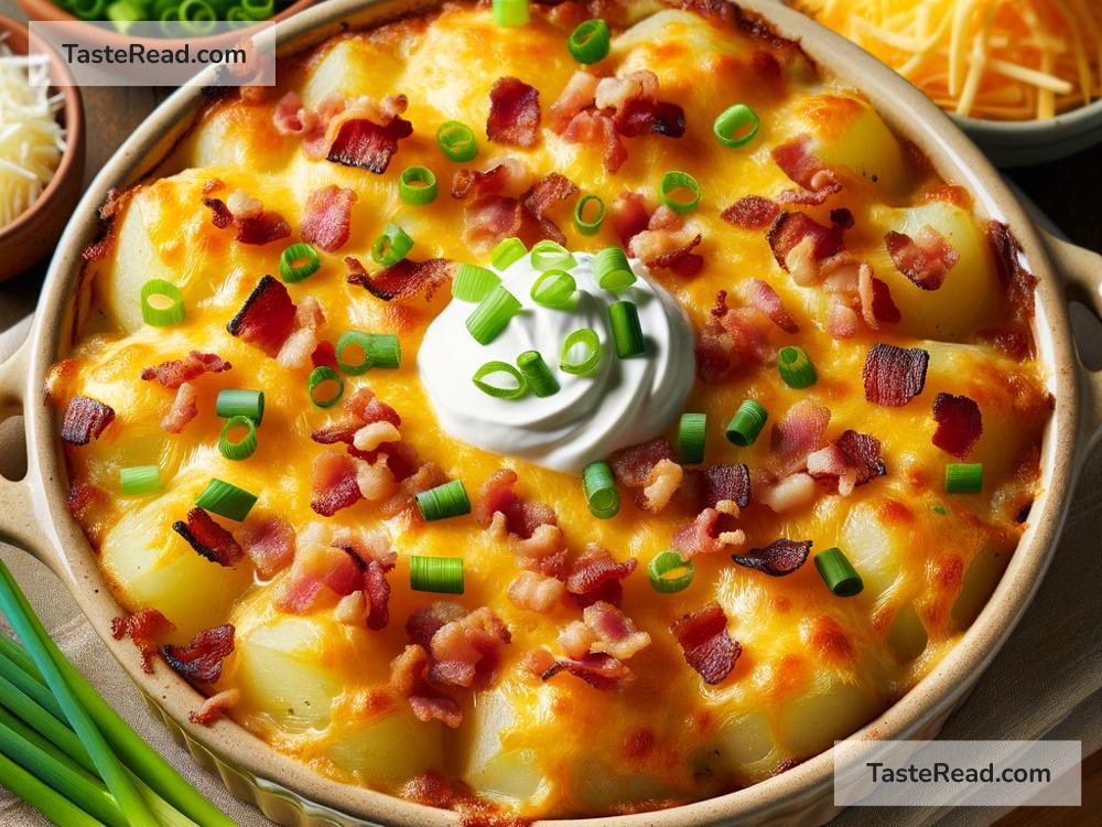 How to create cheesy loaded baked potato casserole
