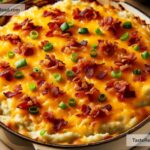 How to create cheesy loaded mashed potato casserole