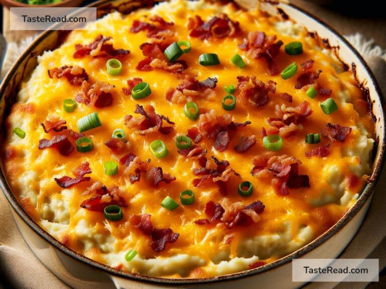 How to create cheesy loaded mashed potato casserole