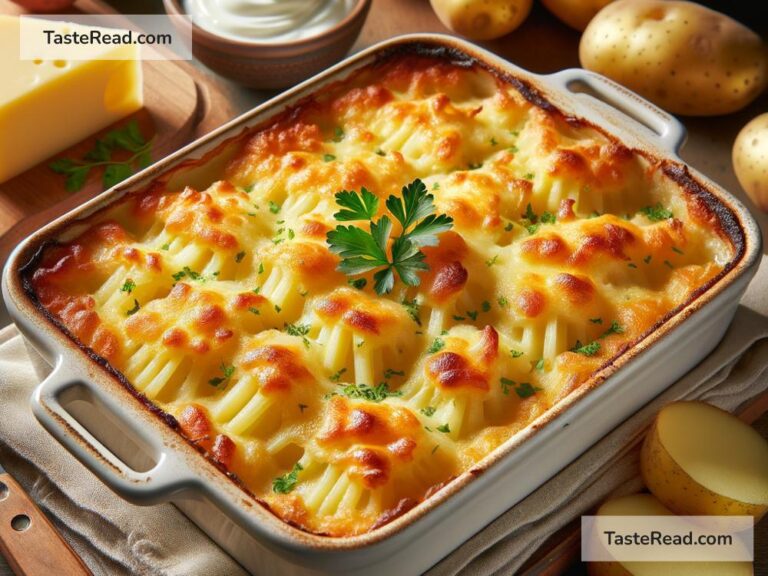 How to create cheesy scalloped potatoes