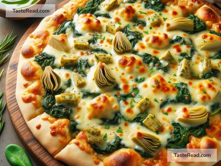 How to create cheesy spinach and artichoke flatbread