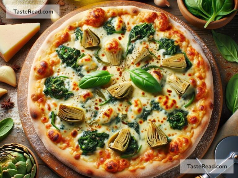 How to create cheesy spinach and artichoke pizza