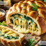 How to create cheesy spinach and artichoke stuffed bread