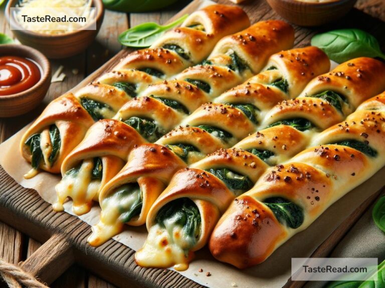 How to create cheesy spinach and artichoke stuffed breadsticks