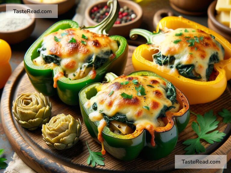 How to create cheesy spinach and artichoke stuffed peppers